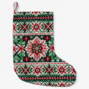 Search for fair isle christmas stockings Red