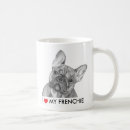Search for i love french bulldogs mugs Frenchie