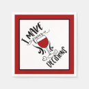 Search for funny wine napkins Typography