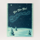 Search for christmas card puzzles Winter scene