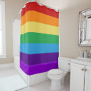 Search for rainbow shower curtains Gay