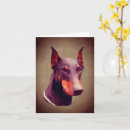 Search for doberman note cards Dog