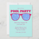 Search for sunglasses invitations Turquoise