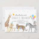Search for zoo animals invitations Kids
