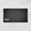 Search for deejay business cards Party