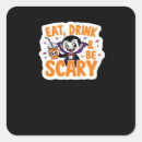 Search for scary witch stickers Pumpkin