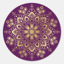 Search for purple mandala stickers Elegant