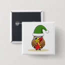 Search for bird lover square badges Owl