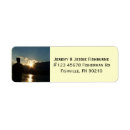 Search for fisherman return address labels Sunset