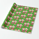 Search for santa clause wrapping paper Cute