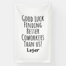 Search for farewell banners Coworker