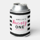 Search for first birthday can coolers Pink