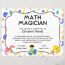 Search for student certificate office supplies Class