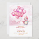 Search for a snowman with baby shower invitations Winter