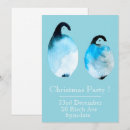 Search for penguin christmas invitations Watercolor