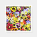 Search for pansy napkins Flowers