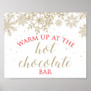 Search for christmas posters party signs hot chocolate bar