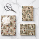 Search for old world christmas wrapping paper Victorian