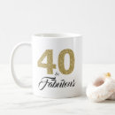 Search for gold glitter birthday mugs Elegant