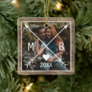 Search for our first together christmas tree decorations Monogrammed