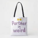 Search for quirky tote bags Weird