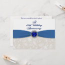 Search for sapphire wedding anniversary invitations 45th