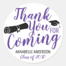 Search for purple graduation stickers University