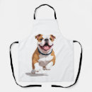 Search for happy dog aprons Playful