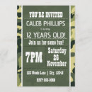 Search for army party invitations Hunting