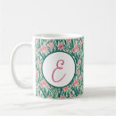 Search for peach and green mugs Watercolor