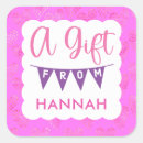 Search for pink girl birthday stickers Preppy