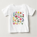 Search for botanical baby shirts Wildflower