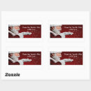 Search for claus rectangle stickers Santa