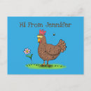 Search for cartoon hen postcards Chicken