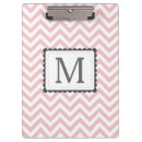 Search for light pink clipboards Initial