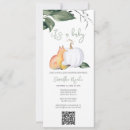 Search for autumn baby shower invitations Foliage