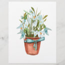 Search for spring flyers Watercolor