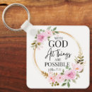 Search for all things are possible key rings Faith