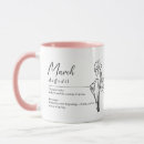 Search for march birth flower mugs Botanical