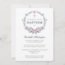 Search for wreath christening invitations Flowers