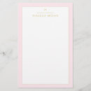 Search for classy stationery paper Blush pink