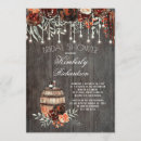 Search for winery bridal shower invitations Rustic