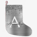 Search for metal christmas stockings Glitter
