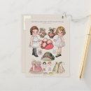 Search for vintage paper dolls postcards Dolly dingle