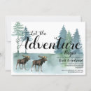 Search for moose birthday invitations Camping