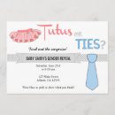 Search for tutus or ties invitations Gender