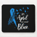 Search for blue ribbon mouse mats Wear