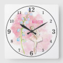 Search for ballerina clocks Flower