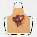 Search for chocolate heart aprons Dessert