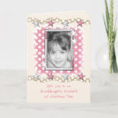 Search for granddaughter christmas cards Pink